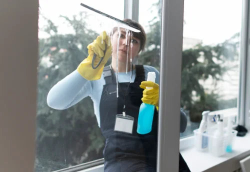 Nettoyage de vitres intérieures et extérieures à Saint-Just-la-Pendue
